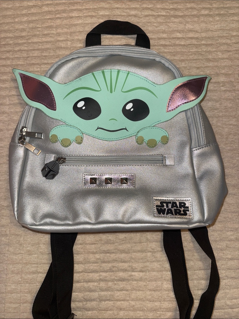 Star Wars Silver Grogu Backpack